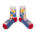 Funny Women Socks Cotton Unisex Crew Socks Women Streetwear Socks-Socks & Tights-Arimonz-Leaves-Arimonz