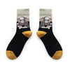 Funny Women Socks Cotton Unisex Crew Socks Women Streetwear Socks-Socks & Tights-Arimonz-Monalisa-Arimonz