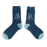 Funny Women Socks Cotton Unisex Crew Socks Women Streetwear Socks-Socks & Tights-Arimonz-Skeleton-Arimonz