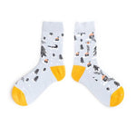 Funny Women Socks Cotton Unisex Crew Socks Women Streetwear Socks-Socks & Tights-Arimonz-Snow-Arimonz