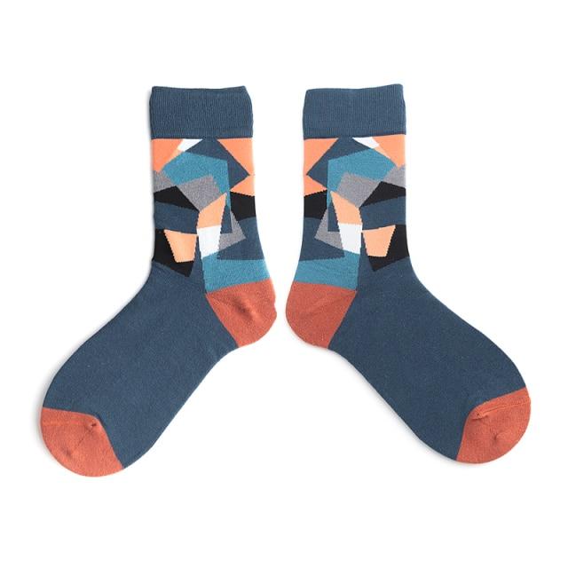 Funny Women Socks Cotton Unisex Crew Socks Women Streetwear Socks-Socks & Tights-Arimonz-Square-Arimonz