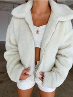 Fuzzy Jackets - Fluffy Faux Fur Coat