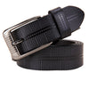 Genuine Leather Belts For Women Fashion Pin Buckle Woman Belt-Belts-Arimonz-Black-90cm/35.43inches-Arimonz
