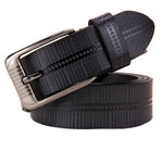 Genuine Leather Belts For Women Fashion Pin Buckle Woman Belt-Belts-Arimonz-Black-90cm/35.43inches-Arimonz