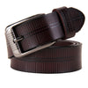 Genuine Leather Belts For Women Fashion Pin Buckle Woman Belt-Belts-Arimonz-Coffee-90cm/35.43inches-Arimonz