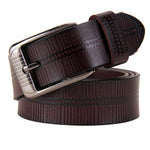 Genuine Leather Belts For Women Fashion Pin Buckle Woman Belt-Belts-Arimonz-Coffee-90cm/35.43inches-Arimonz
