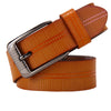 Genuine Leather Belts For Women Fashion Pin Buckle Woman Belt-Belts-Arimonz-Orange-90cm/35.43inches-Arimonz