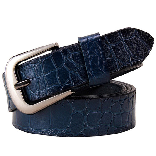 Genuine Leather Belts For Women Fashion Pin Buckle Woman Waist Belt-Belts-Arimonz-Arimonz