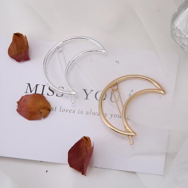 Geometric Alloy Hair Clip-Hair Accessories-Arimonz-Arimonz