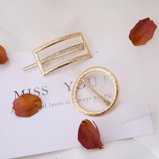 Geometric Alloy Hair Clip-Hair Accessories-Arimonz-Arimonz