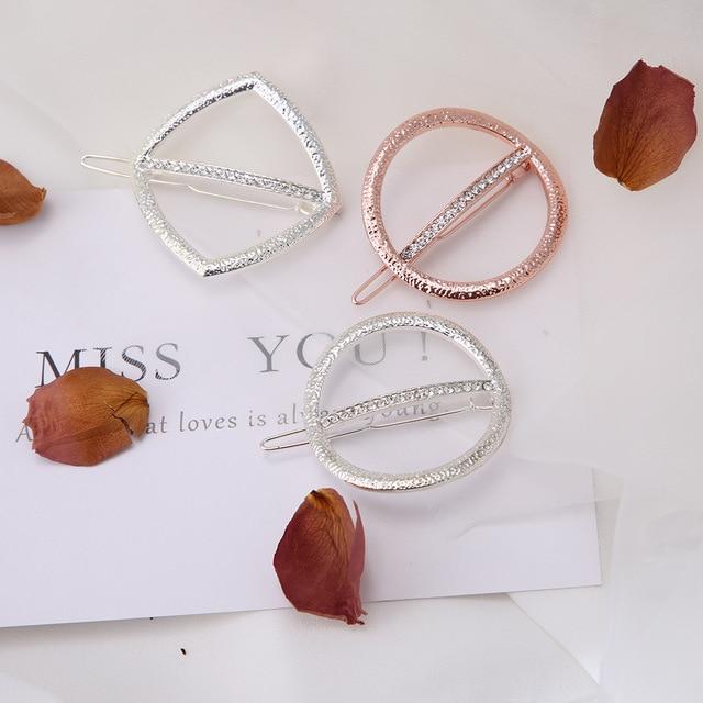 Geometric Alloy Hair Clip-Hair Accessories-Arimonz-Arimonz