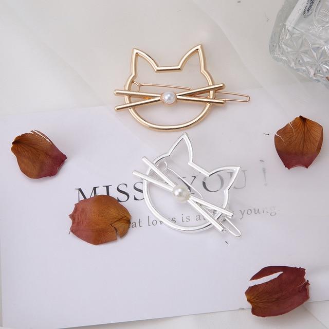 Geometric Alloy Hair Clip-Hair Accessories-Arimonz-Arimonz
