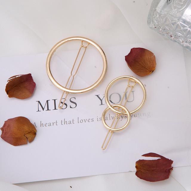 Geometric Alloy Hair Clip-Hair Accessories-Arimonz-Arimonz