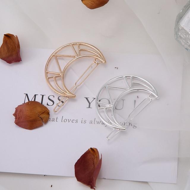 Geometric Alloy Hair Clip-Hair Accessories-Arimonz-Arimonz