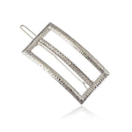Geometric Alloy Hair Clip-Hair Accessories-Arimonz-Sliver-Arimonz