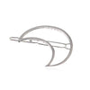 Geometric Alloy Hair Clip-Hair Accessories-Arimonz-Sliver Moon-Arimonz