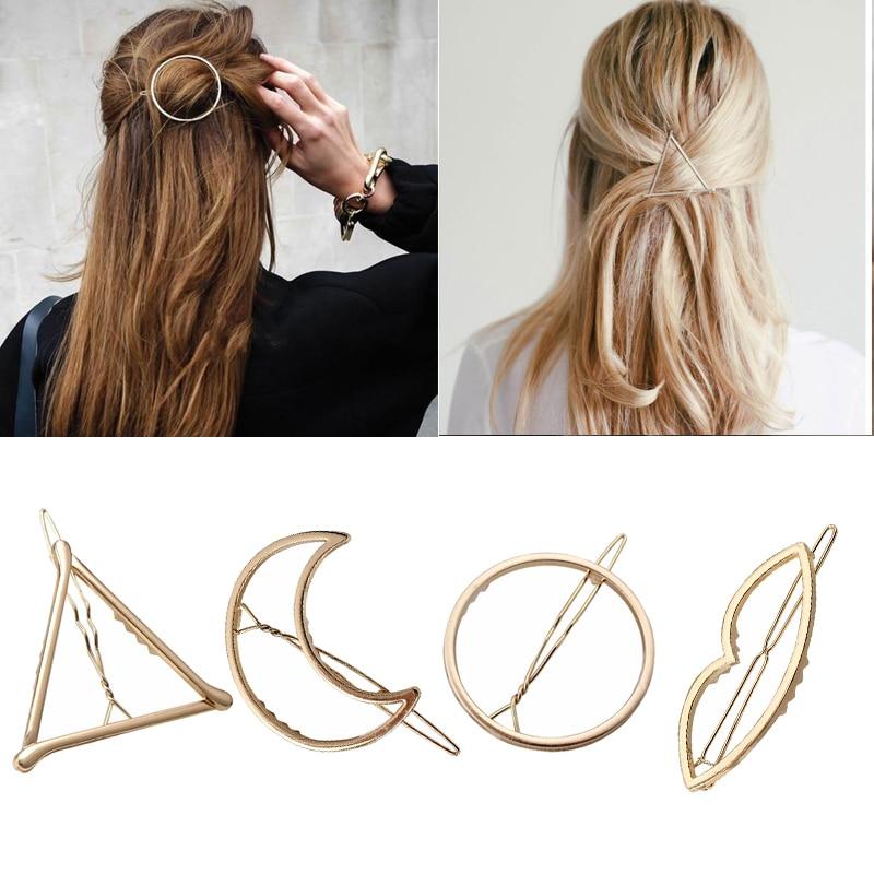 Geometric Alloy Hair Clip-Hair Accessories-Arimonz-Arimonz