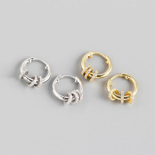 Geometric Earrings Fashion Stud Earrings Ear Cuff Charm Jewelry-Earrings-Arimonz-Arimonz