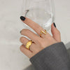 Geometric Enamel Adjustable Ring Fashion Jewelry for Women-Rings-Arimonz-Arimonz