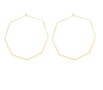 Geometric Oversized Earrings-Earrings-Arimonz-Arimonz