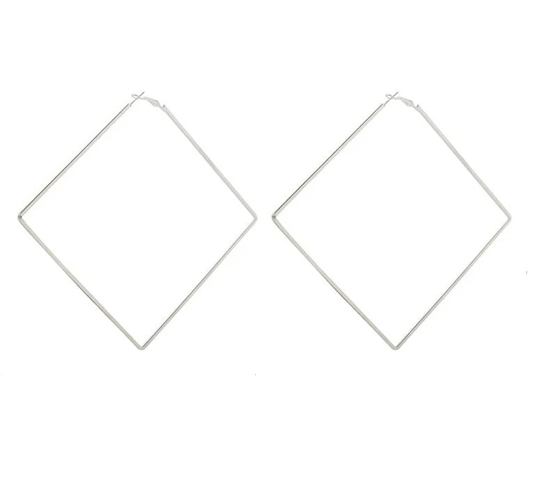 Geometric Oversized Earrings-Earrings-Arimonz-Arimonz
