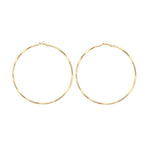 Geometric Oversized Earrings-Earrings-Arimonz-Circle-Gold-Arimonz