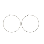 Geometric Oversized Earrings-Earrings-Arimonz-Circle-Silver-Arimonz