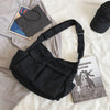 Girl Handbag Canvas Teenager Shoulder Bags Teenage Women Messenger Bag-Handbags-Arimonz-Arimonz