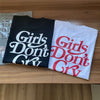 Girls Don’t Cry Human Made T-shirt Women Cotton Casual T shirts Tee-Tee-Arimonz-Arimonz