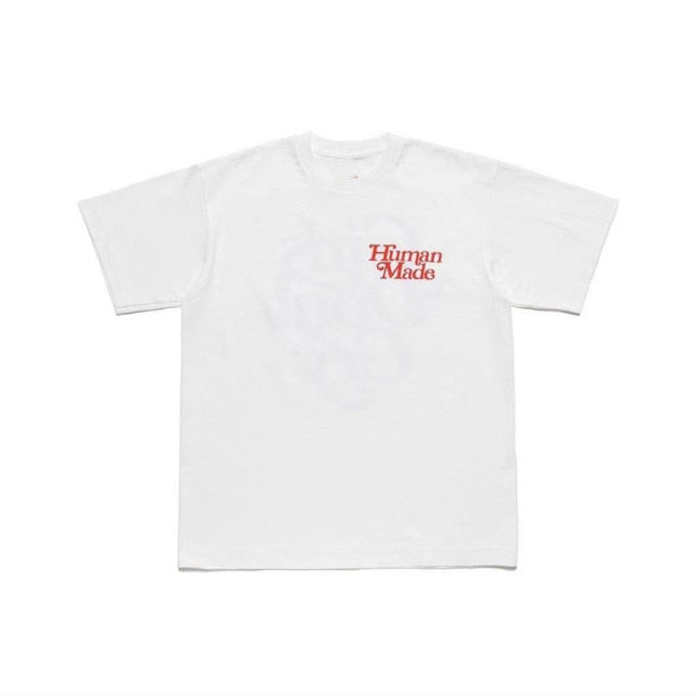Girls Don’t Cry Human Made T-shirt Women Cotton Casual T shirts Tee-Tee-Arimonz-white-S-Arimonz
