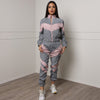 Glow Jacket & Trousers Tracksuits Set-Fuzzy Jackets-Arimonz-Arimonz
