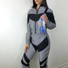 Glow Jacket & Trousers Tracksuits Set-Fuzzy Jackets-Arimonz-Arimonz