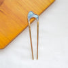 Gradient U Shape Girls Hairpins-Hair Accessories-Arimonz-A-Blue-Arimonz