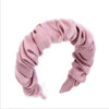 Hair Accessories - Solid Color Pleated Headband