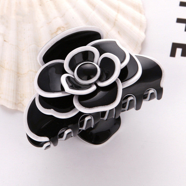 Hair Claw Clip Clamp For Women French Style Head Accessory-Hair Accessories-Arimonz-7-Arimonz