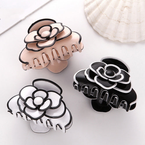 Hair Claw Clip Clamp For Women French Style Head Accessory-Hair Accessories-Arimonz-Arimonz