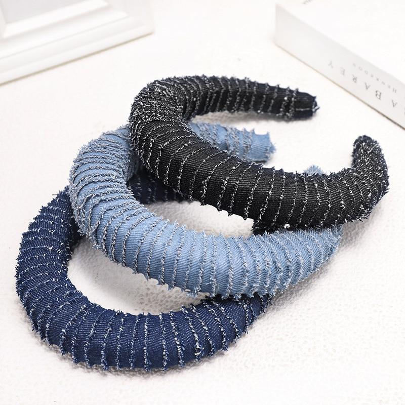 Hair Hoop Solid Chain Twist Headband Girl Thick Hair Accessories-Hair Accessories-Arimonz-Arimonz