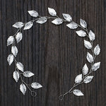 Hairband Leaf Headbands Charm Tiaras Leaves Wedding Hair Accessory-Hair Accessories-Arimonz-Arimonz