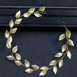 Hairband Leaf Headbands Charm Tiaras Leaves Wedding Hair Accessory-Hair Accessories-Arimonz-Arimonz