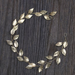 Hairband Leaf Headbands Charm Tiaras Leaves Wedding Hair Accessory-Hair Accessories-Arimonz-Arimonz