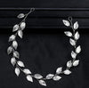 Hairband Leaf Headbands Charm Tiaras Leaves Wedding Hair Accessory-Hair Accessories-Arimonz-Arimonz