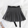 Half-length Pleated Skirt Short Skirt High Waist Women Skirts-Skirts-Arimonz-Arimonz