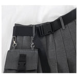 Half-length Pleated Skirt Short Skirt High Waist Women Skirts-Skirts-Arimonz-Arimonz