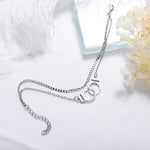 Handcuffs Ankle Bracelet For Women Anklet Fashion Multilayer Foot Chain-Anklets-Arimonz-Arimonz