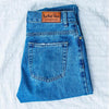 Harem High Waist Blue Straight Jean-Straight Jeans-Arimonz-Arimonz
