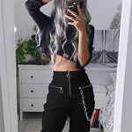 Harem pants with Chain-Pants-Arimonz-Arimonz