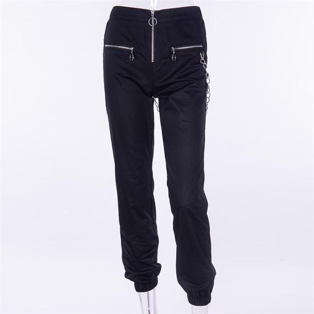 Harem pants with Chain-Pants-Arimonz-S-Arimonz