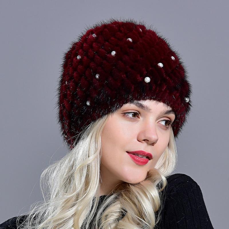 Hats - Ava Pearl Fur Hat