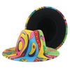 Hats for Women Fedoras Hats Winter Tie Dye Autumn Women Hats-Winter Hats-Arimonz-Arimonz