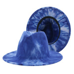 Hats for Women Fedoras Hats Winter Tie Dye Autumn Women Hats-Winter Hats-Arimonz-3-Arimonz